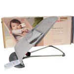 Ghế rung BabyBjorn vải mesh màu xám 0->2y( full box)