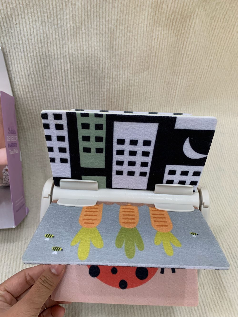 Sách vải xoay hỗ trợ tập lẫy Taftoys - Ảnh 8