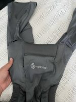 Địu Ergobaby Embrace & Soft Air Mesh vải sợi lưới thoáng khí, màu xám (sơ sinh -> 11,3kg) - Ảnh 9