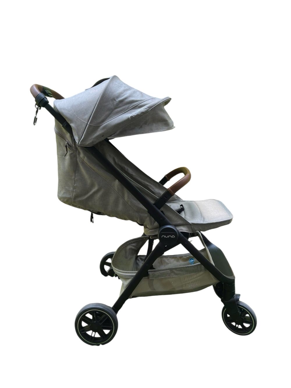 Xe đẩy Nuna Trvl màu be (kèm áo mưa & màn chắn gió) - Ảnh 1