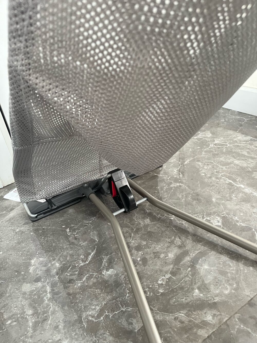 Ghế rung BabyBjorn vải mesh màu xám 0->2y( full box) - Ảnh 9