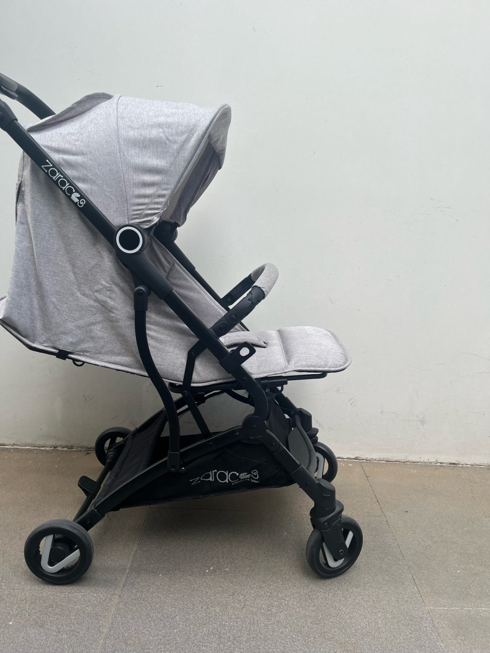 Xe đẩy Zaracos Norio 9026 gấp gọn (màu xám) - cho bé từ sơ sinh -> 15kg - Ảnh 2