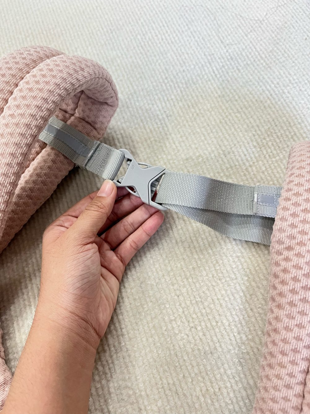 Địu Ergobaby Alta Hip Seat, Pink Quartz (full box) (4-48 tháng tuổi) - Ảnh 7