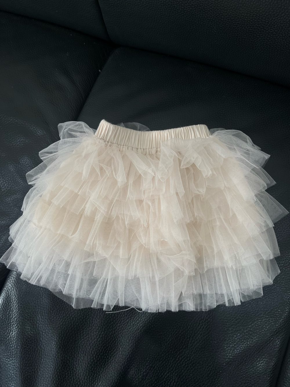 Set 2 bộ bodysuit và váy xoè tầng mix brand màu kem/trắng( size: 3/6m) - Ảnh 9