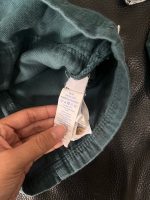 Set bộ yếm tay dài màu xanh Obaibi hoạ tiết hoa nhí ( size 12m) - Ảnh 7