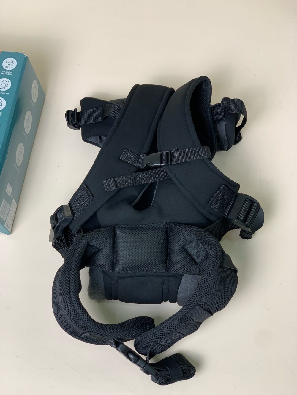 Địu 3 tư thế Mothercare baby carrier màu đen (3,2kg-12kg) - Ảnh 3