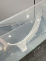 Bồn tắm gấp gọn kèm ghế tựa lưng cho bé có đế chống trượt, Stokke viền màu xanh lá ( full box) - Ảnh 8