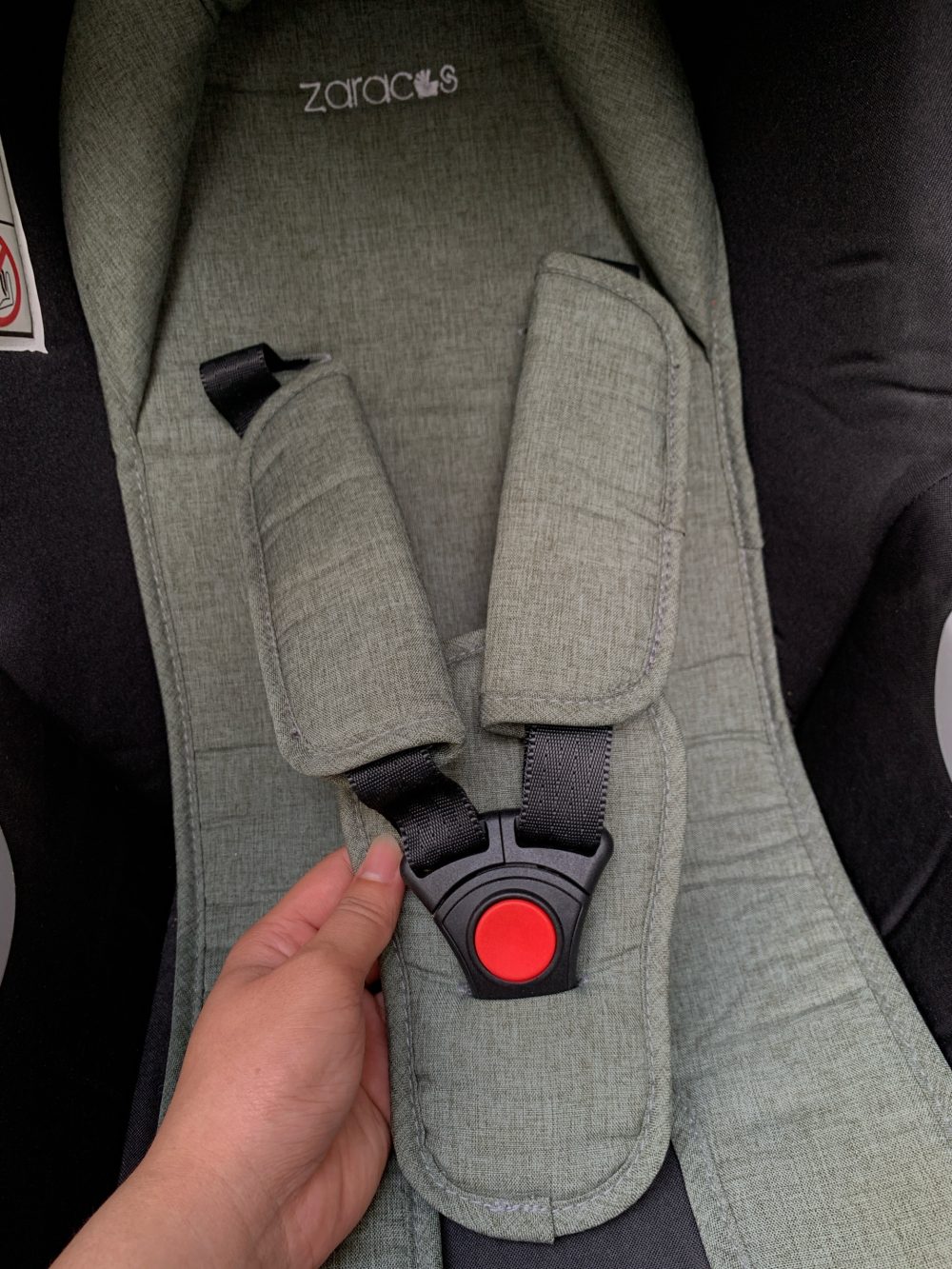 Nôi ôtô sơ sinh Zaracos Intel 2646 màu Green (0-12 tháng) - Ảnh 10