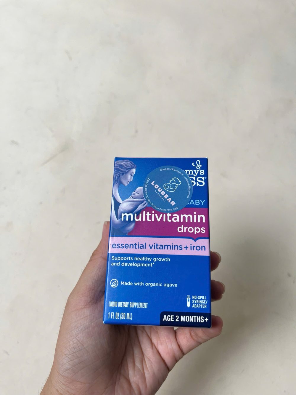 Sắt + Vitamin tổng hợp Mommy's Bliss Multivitamin With Iron 30ml ( cho bé 2m+, mới 100%) Date: 3/2027 - Ảnh 5