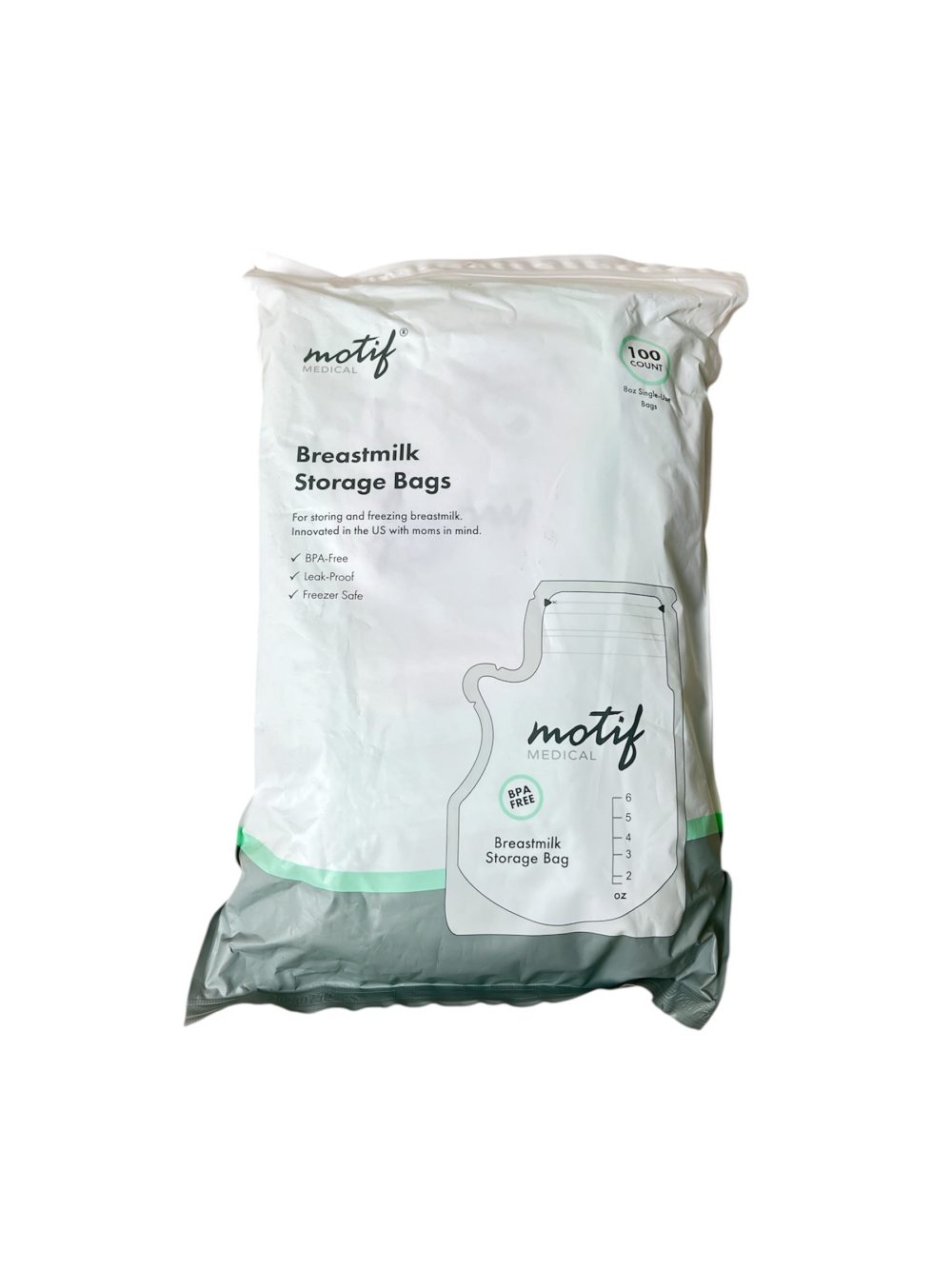 Túi trữ sữa Motif 100 túi ( new 100%) - Ảnh 1