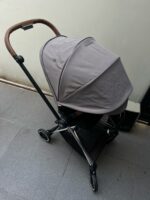 Xe đẩy Mios 2 màu xám be khung bạc (0-22kg) - Ảnh 9