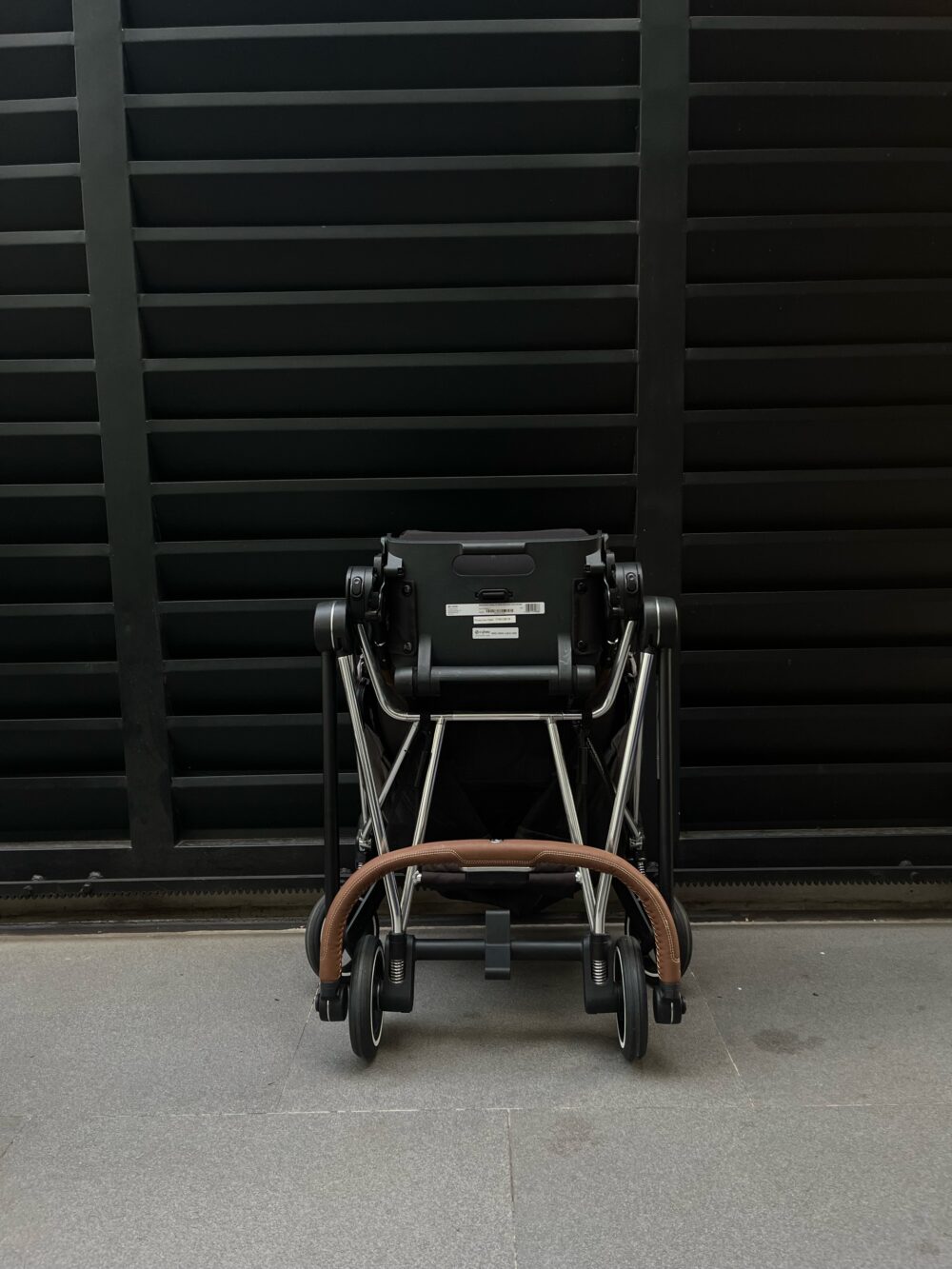 Xe đẩy Mios 2 màu xám be khung bạc (0-22kg) - Ảnh 4