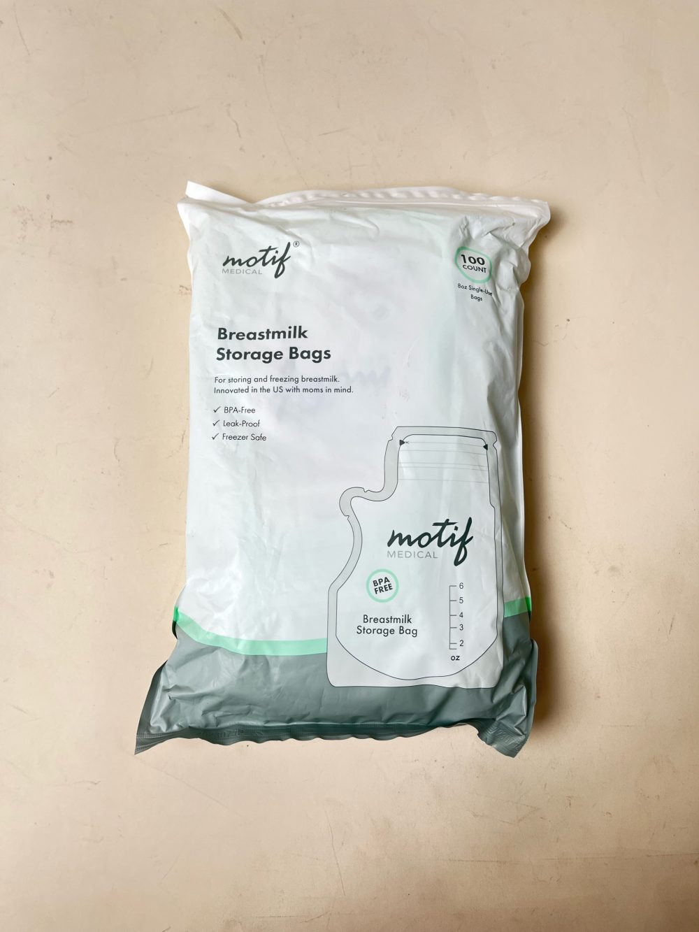 Túi trữ sữa Motif 100 túi ( new 100%) - Ảnh 4