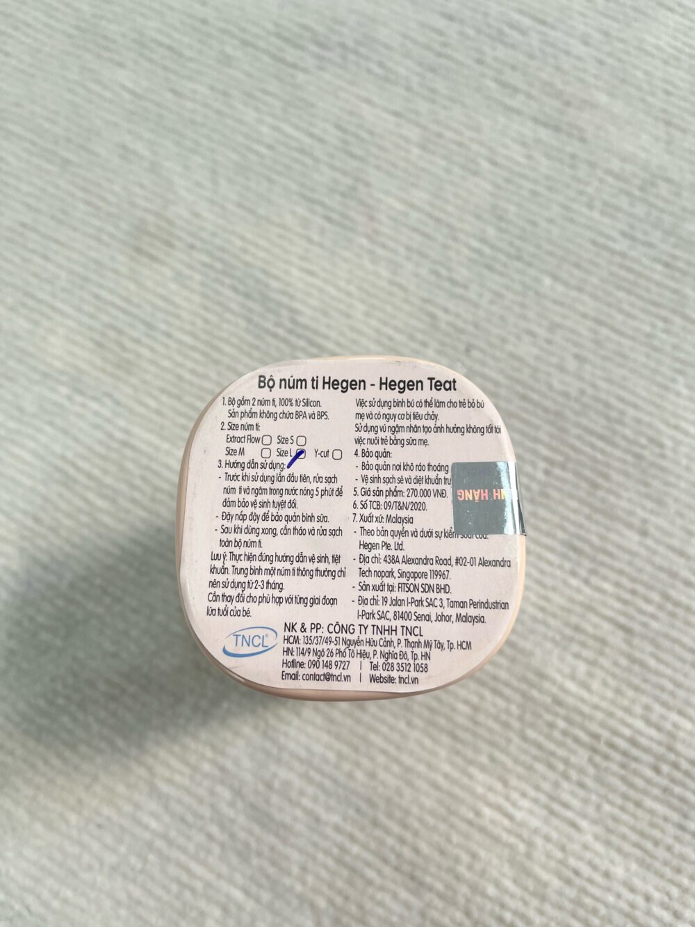 Bộ núm ti Hegen ( size: 6m+) - Ảnh 6
