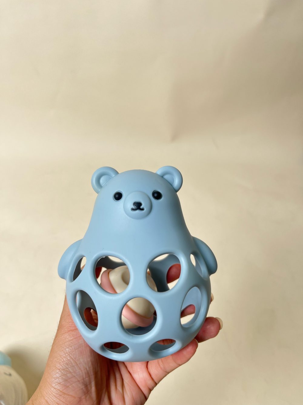 Đồ chơi gối ôm tê giác Fisher Price & lục lạc hình gấu xúc xắc Jumisie - Ảnh 13