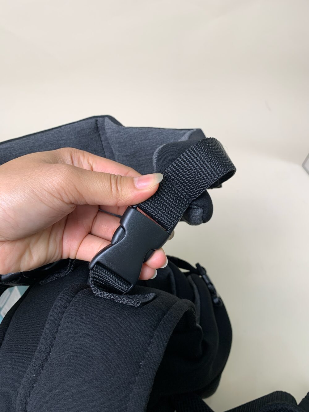 Địu 3 tư thế Mothercare baby carrier màu đen (3,2kg-12kg) - Ảnh 5