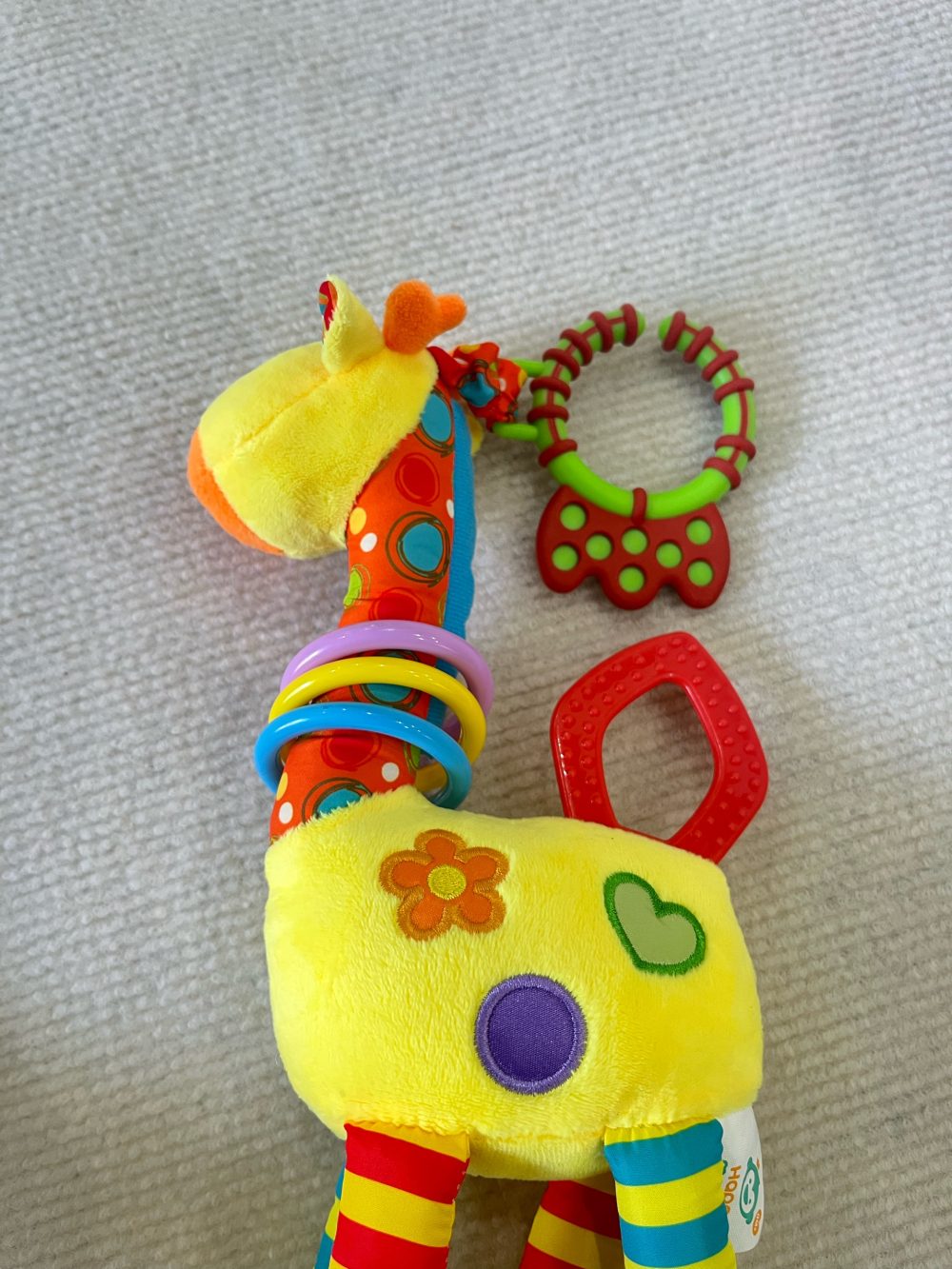 Lục lạc treo nôi con hươu cao cổ Happy Monkey - Ảnh 3