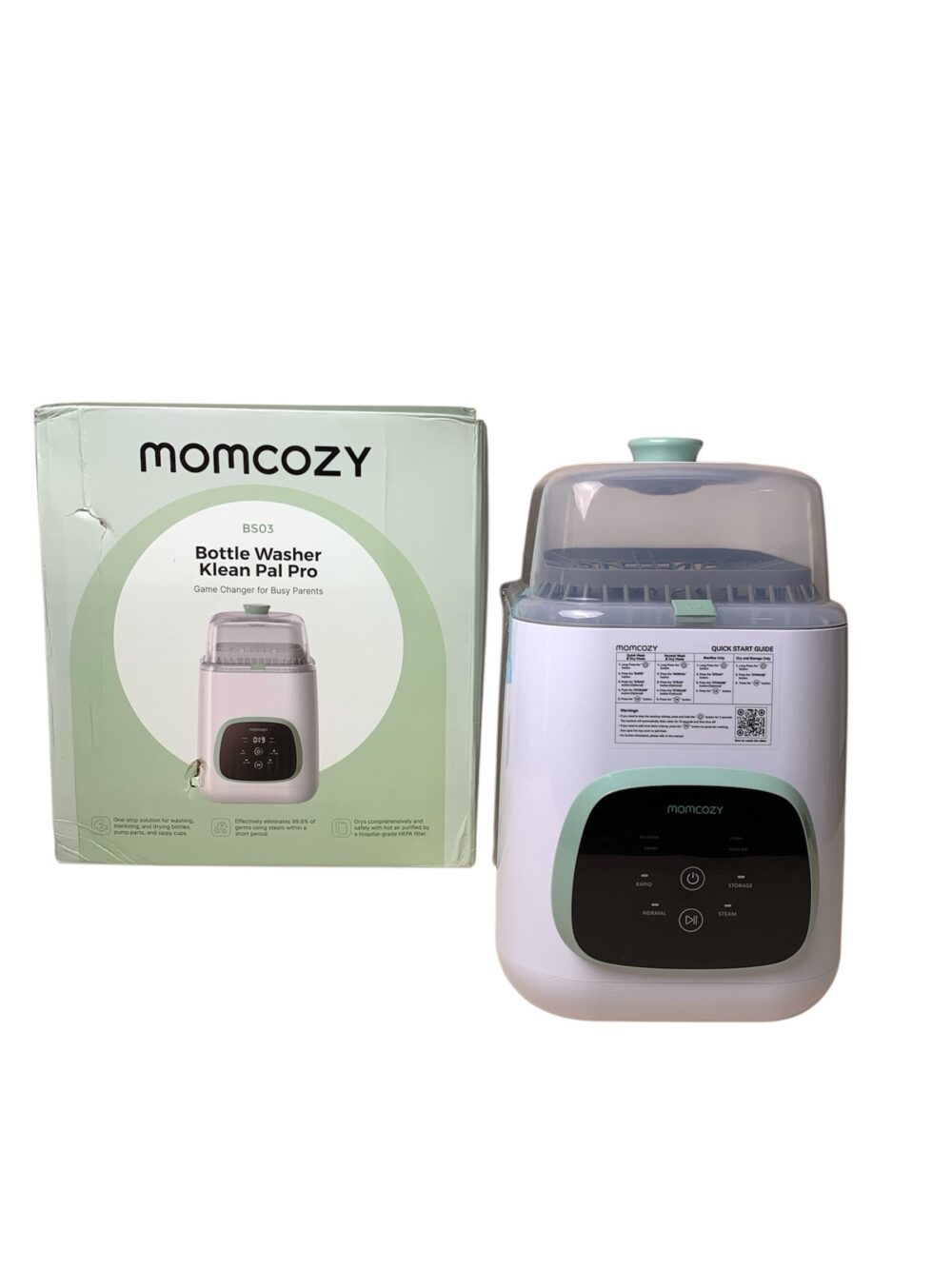 Máy rửa bình & tiệt trùng Momcozy (new 100%) - Ảnh 1