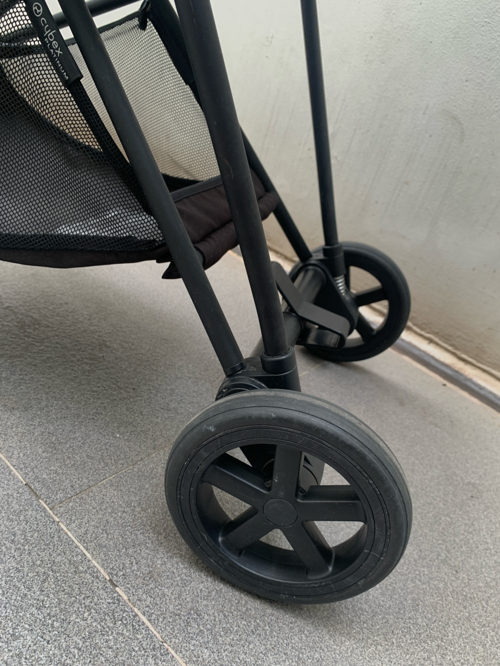 Xe đẩy Cybex Mios 1 kèm bọc tay cầm (full đen) - Ảnh 18