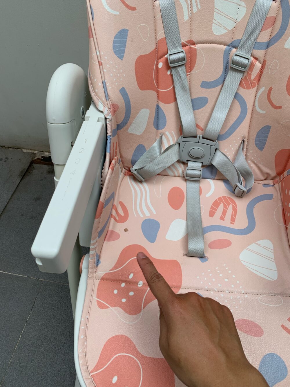 Ghế ăn dặm Chilux Grow D màu hồng (6m/3y) - Ảnh 18