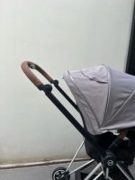 Xe đẩy Mios 2 màu xám be khung bạc (0-22kg) - Ảnh 3