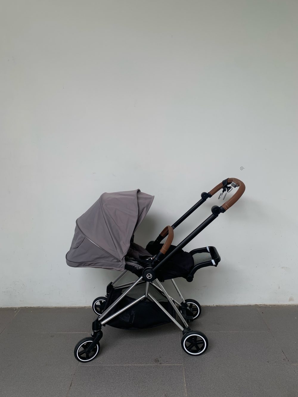 Xe đẩy Cybex mios 2 màu xám khung bạc - Ảnh 23