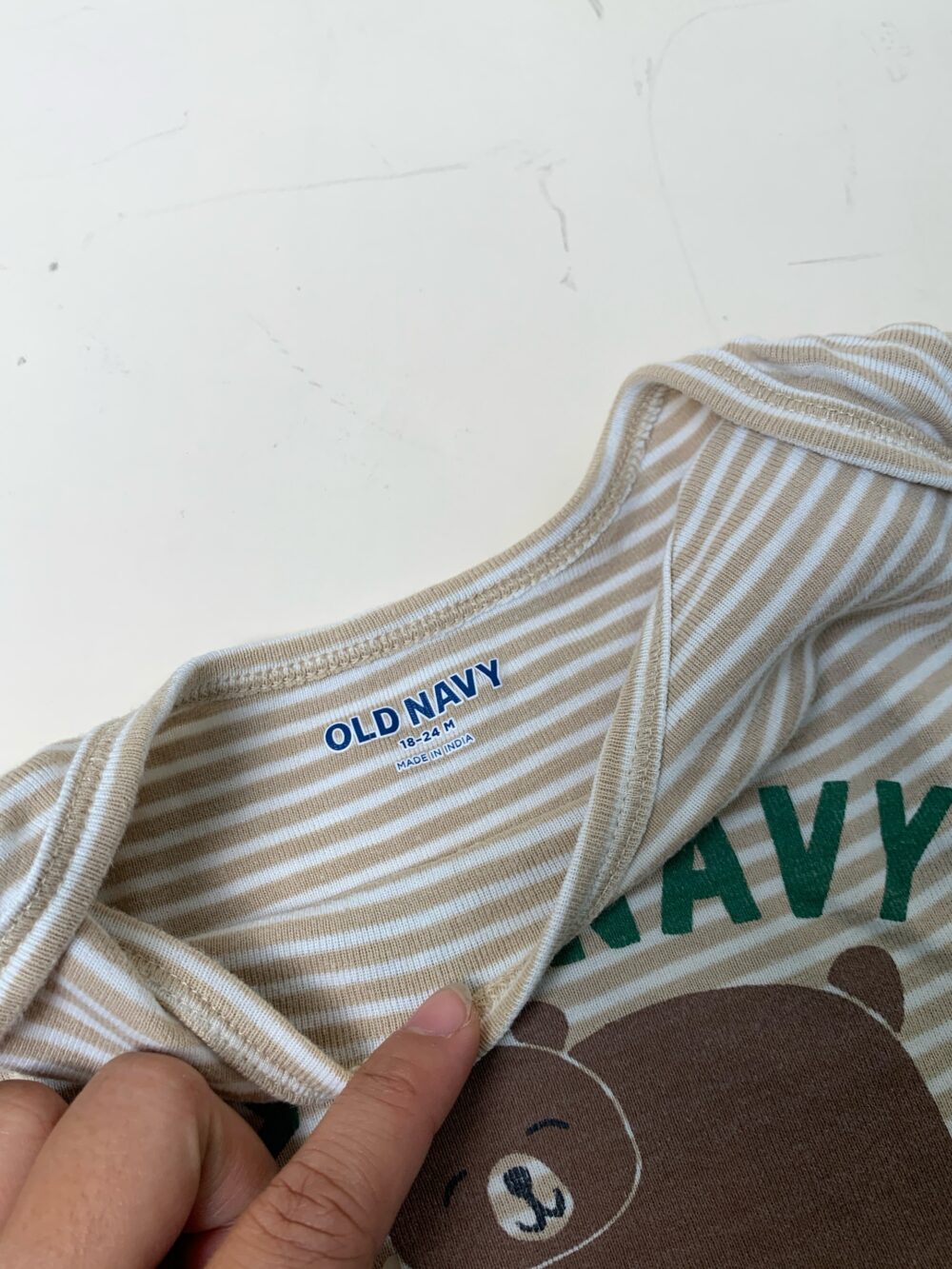 Set 3 bộ bodysuit Old Navy, Uniqlo (size 18m/24m) - Ảnh 10