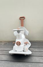 Bập bênh ô tô 2in1 Pakey màu trắng (no box) - Ảnh 7