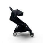 Xe đẩy Yoyo+ kèm bọc tay da (màu đen) - cho bé 6m+ -> 22kg