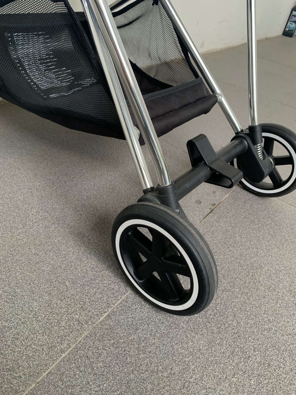 Xe đẩy Cybex mios 2 màu xám khung bạc - Ảnh 24