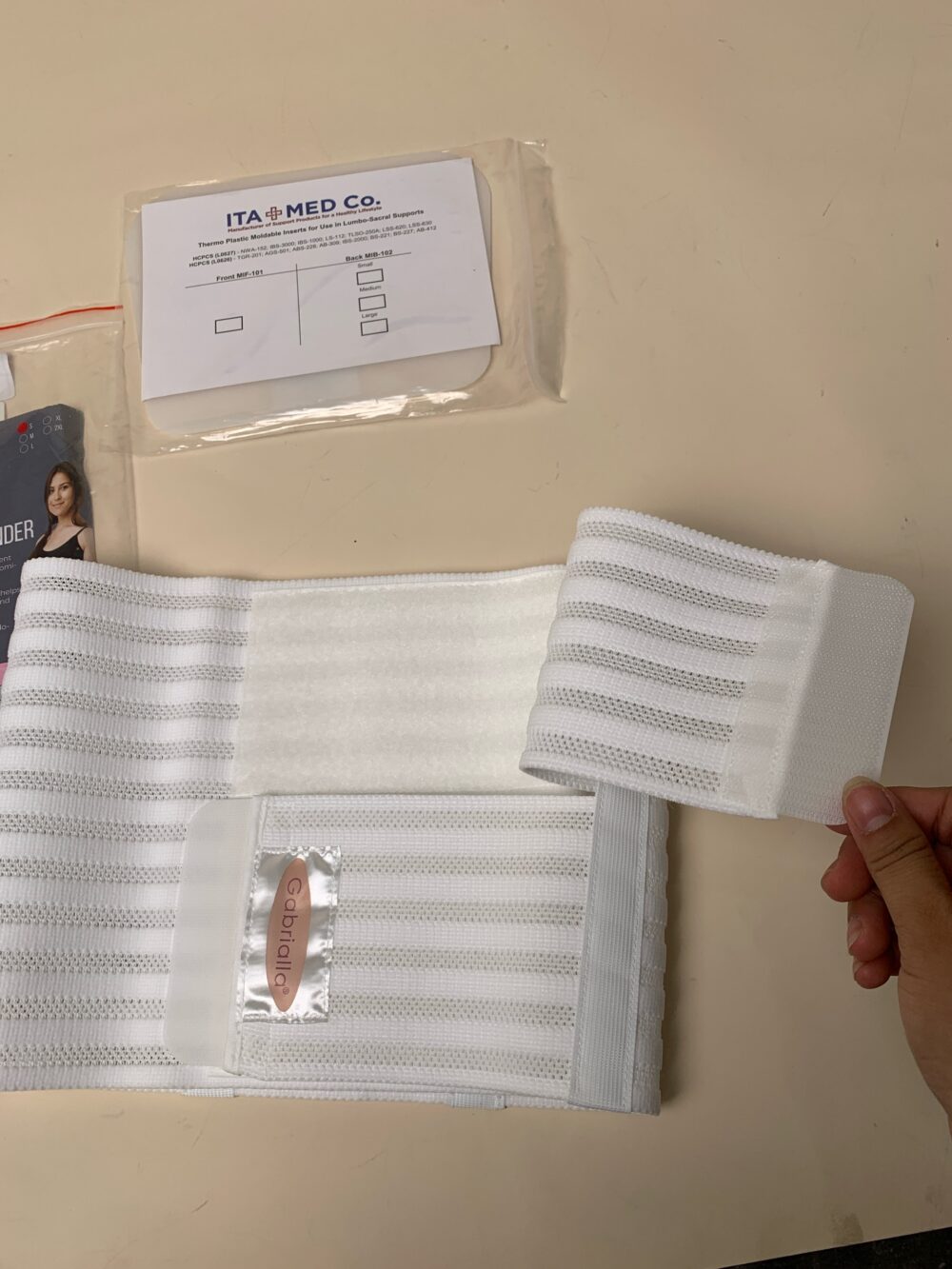 Đai đỡ bụng bầu Gabrialla (size S) - Ảnh 3