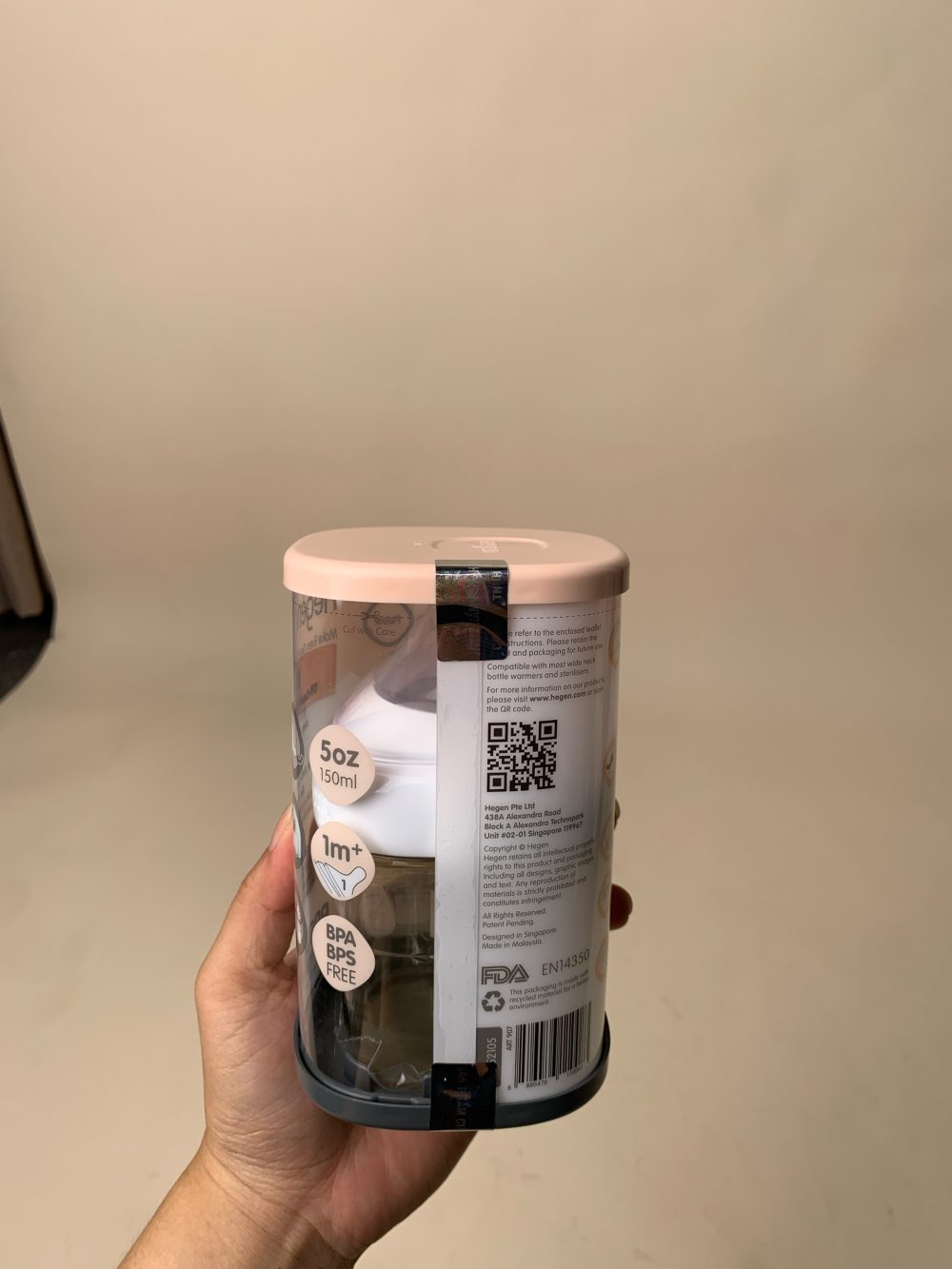 Bình sữa Hegen PPSU 150ml cho bé 1m+ - Ảnh 4