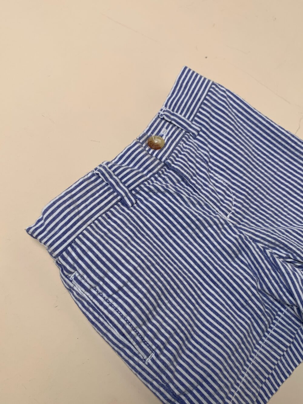 Quần đùi Ralph Lauren hoạ tiết sọc màu xanh (size 6M) - Ảnh 3