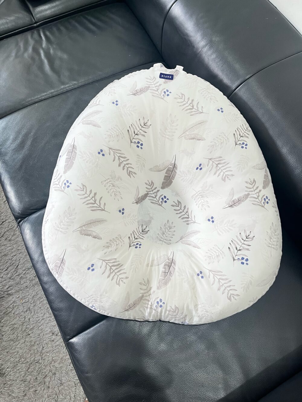 Gối chống trào ngược Elava, bông Huvis kháng khuẩn (size: 0m+) - Ảnh 6