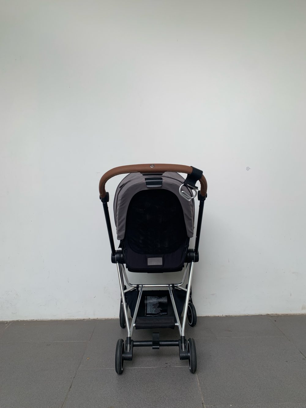 Xe đẩy Cybex mios 2 màu xám khung bạc - Ảnh 6
