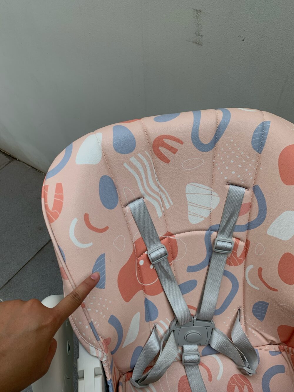 Ghế ăn dặm Chilux Grow D màu hồng (6m/3y) - Ảnh 8