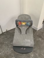 Ghế rung BabyBjorn vải mesh màu xám & thanh đồ chơi (no box) - Ảnh 3