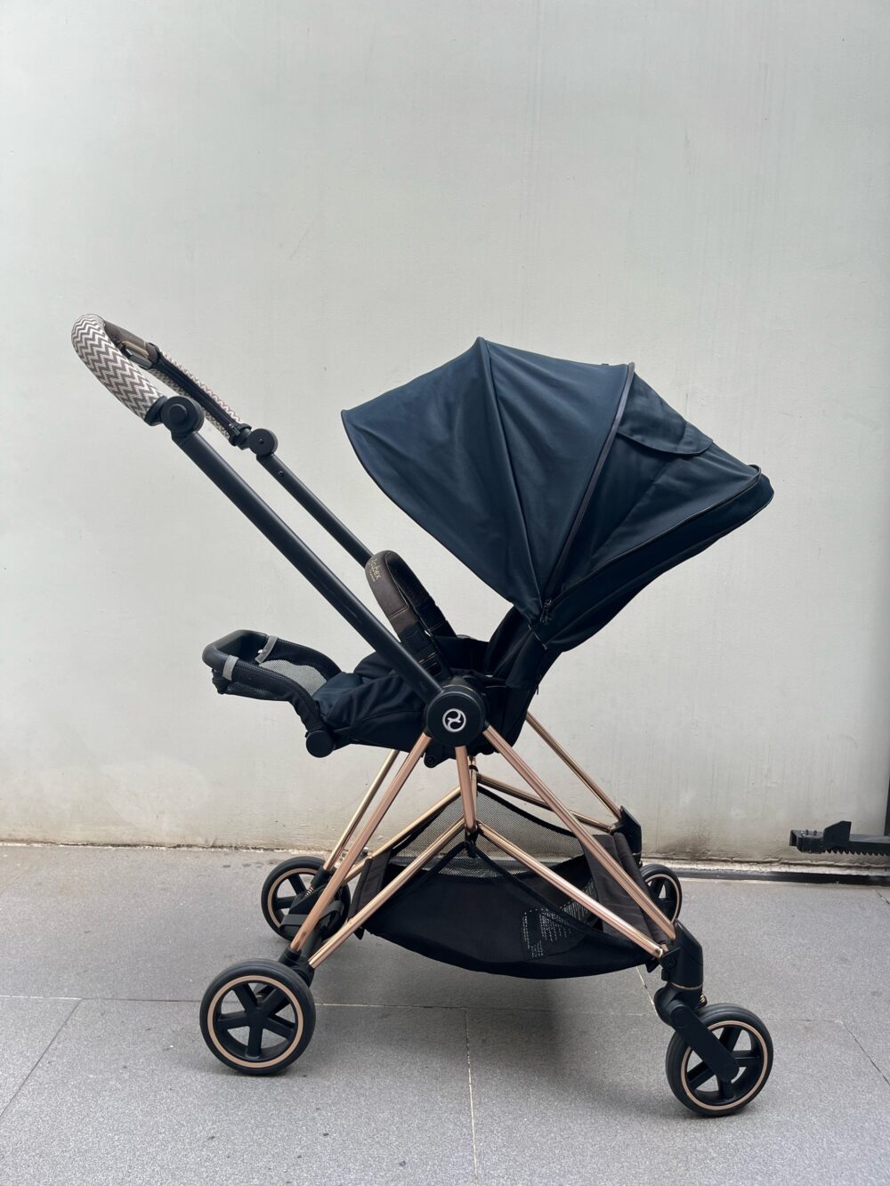 Xe đẩy Cybex mios 2 (màu đen, khung Rosegold) – sơ sinh -> 22kg - Ảnh 4