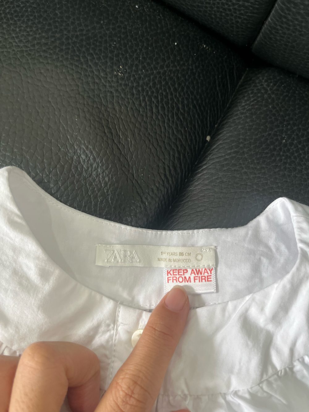 Set 2 bộ bodysuit và váy xoè tầng mix brand màu kem/trắng( size: 3/6m) - Ảnh 12