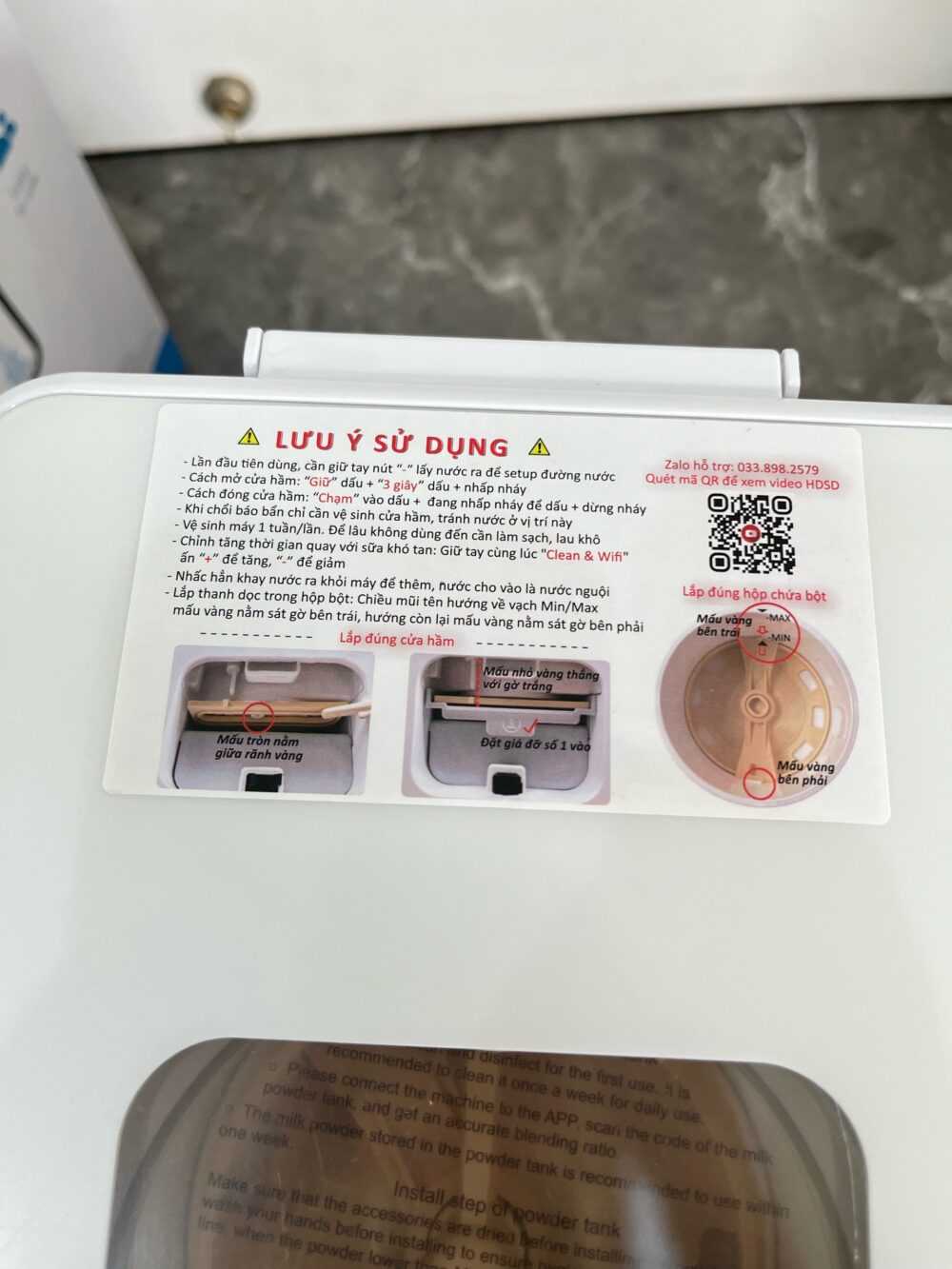 Máy pha sữa Niucun Pro - CÒN BH 10/12/2026 (full box) - Ảnh 14