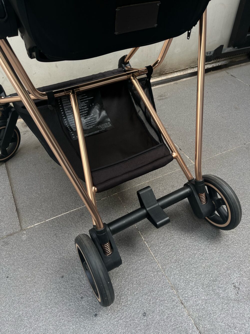 Xe đẩy Cybex mios 2 (màu đen, khung Rosegold) – sơ sinh -> 22kg - Ảnh 8