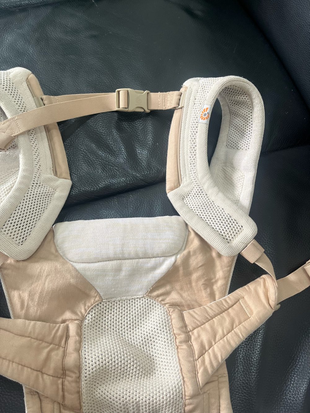 Địu Ergobaby Aerloom màu be 0m->36m/ 15,9kg (no box) - Ảnh 16