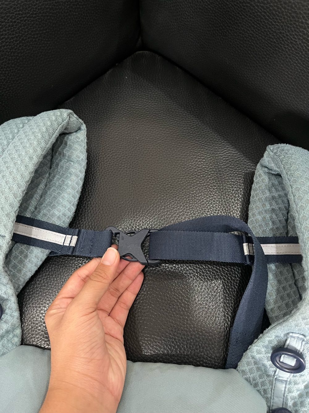 Địu cho bé Ergobaby Omni Breeze, Slate Blue ( 0m ->20kg) - Ảnh 5