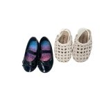 Giày búp bê Primark tặng kèm dép rọ used no brand (size: 17/19, no box)