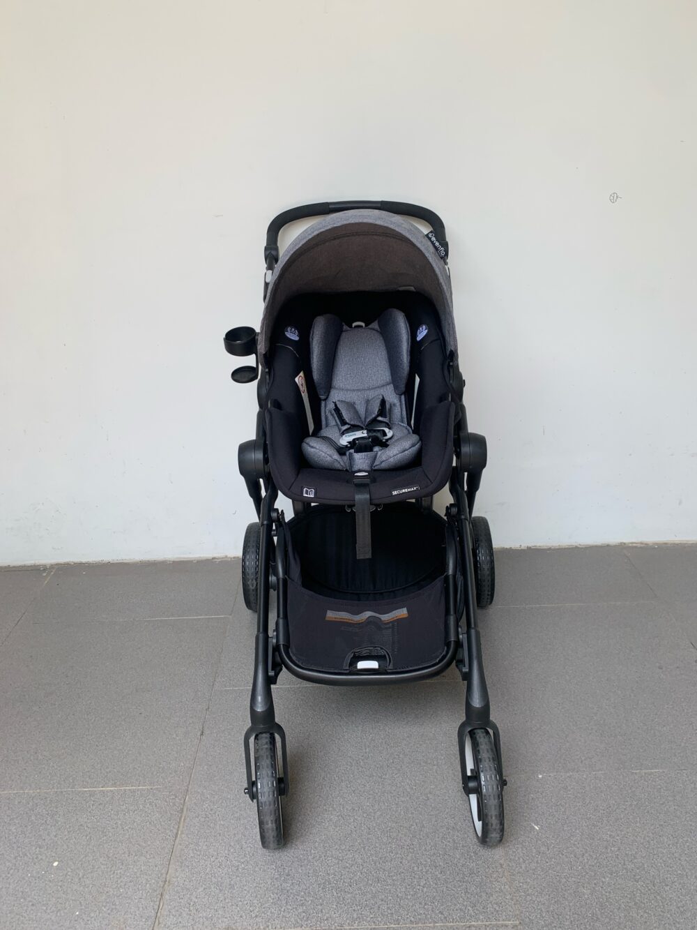 Bộ xe đẩy (khung xe, nôi sơ sinh, infant carseat) Evenflo Gold Pivot Xpand Travel System+ - Ảnh 13