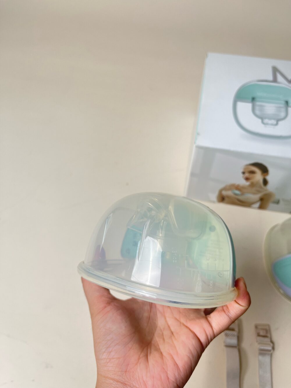 Máy hút sữa đôi không dây Mooimom M3 ( full box) - Ảnh 5