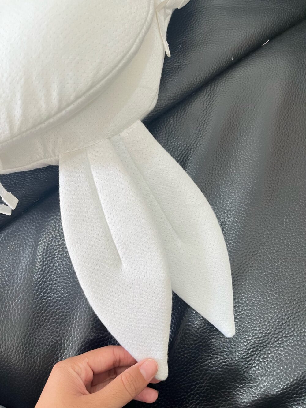 Gối thỏ Raras vải bamboo màu trắng (full 2 box, size: 2m+/2y) - Ảnh 13