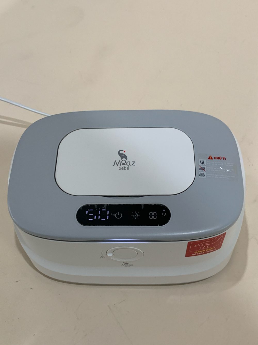 Máy làm ấm khăn ướt Moaz Bebe MB-117 - Ảnh 9