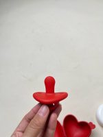 Set ti giả và dây kẹp ti TGM màu đỏ ( full box) - Ảnh 8