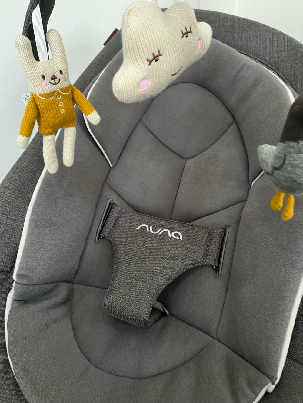 Nôi Nuna Leaf Grow Bouncer màu granite( 0m+) - Ảnh 2